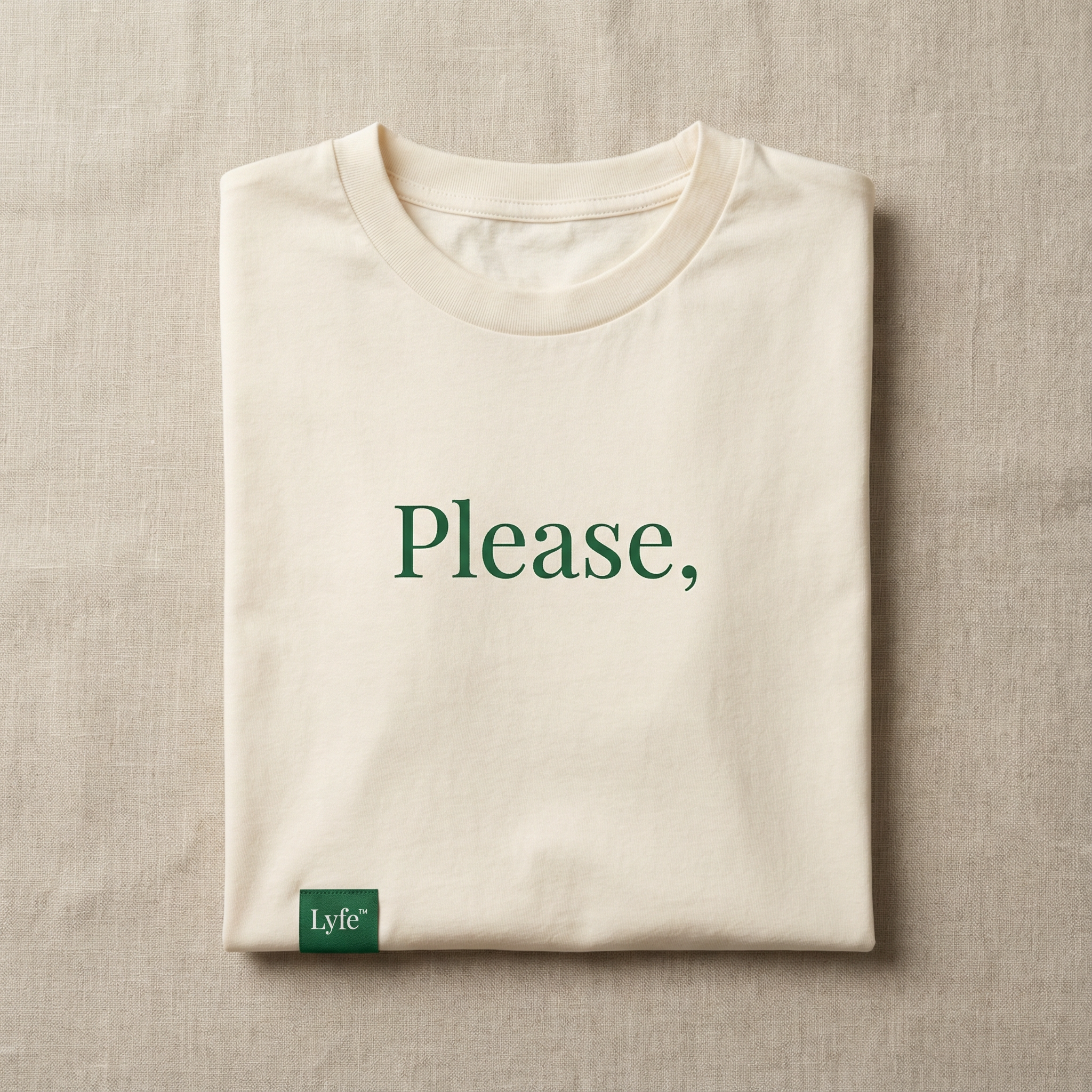 "Please," Tee